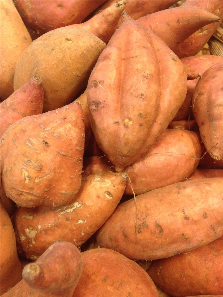 Orange-fleshed sweet potatoes